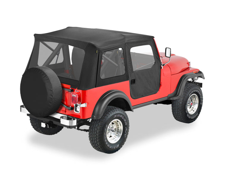 Bestop 76-83 Jeep Cj5 Supertop Classic (Black Denim Clear Windows)