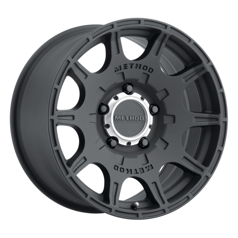 Method Wheels Method MR308 Roost 17x8.5 0mm Offset 5x5 71.5mm CB Matte Black Wheel