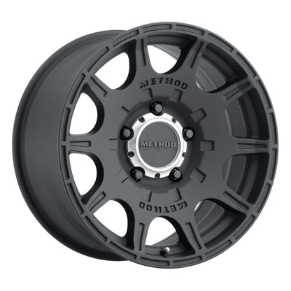 Method Wheels Method MR308 Roost 17x8.5 0mm Offset 5x5 71.5mm CB Matte Black Wheel