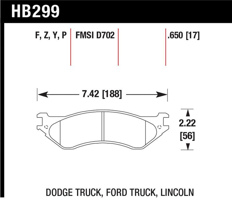 Hawk Performance Hawk Super Duty Street Brake Pads