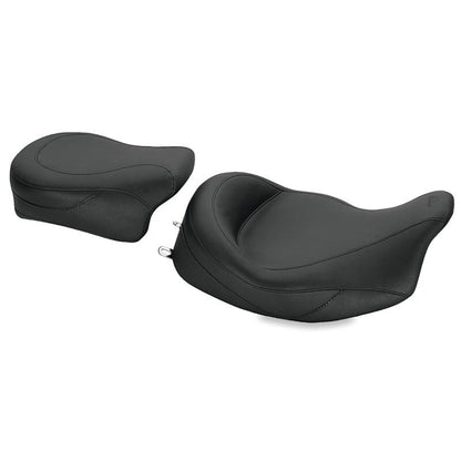 Mustang Motorcycle Mustang 08-21 Harley Electra Glide Std,Rd Glide,Rd King,Str Glide Super Touring Solo Seat - Black