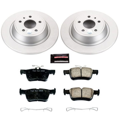 PowerStop Power Stop 13-19 Ford Fusion Rear Z17 Evolution Geomet Coated Brake Kit