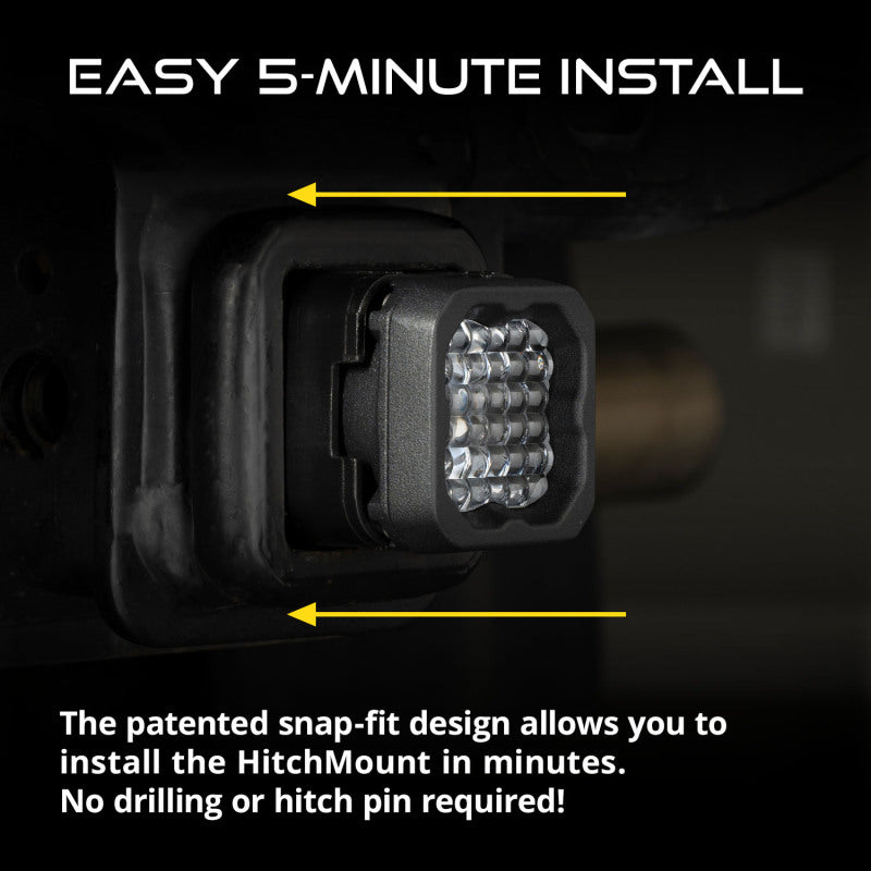 Diode Dynamics Hitch Mount LED Pod Reverse Kit for Ford F-150 15-20 C1R