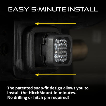 Diode Dynamics Hitch Mount LED Pod Reverse Kit for Ford F-150 15-20 C1R