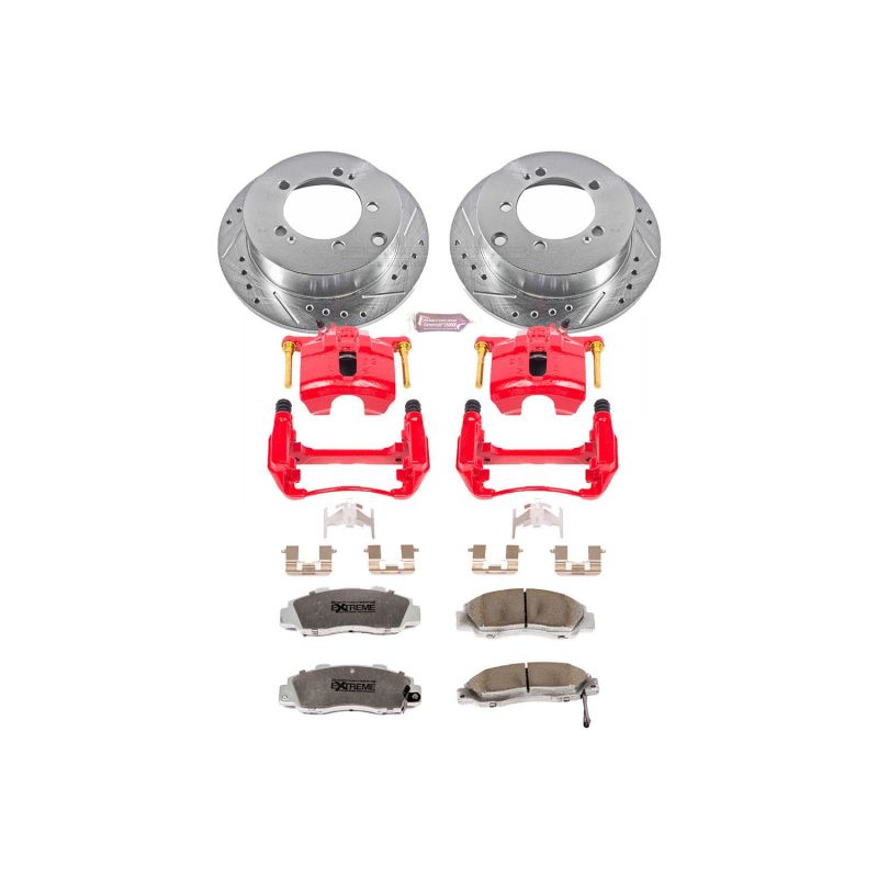PowerStop Power Stop 98-99 Acura CL Front Z26 Street Warrior Brake Kit w/Calipers
