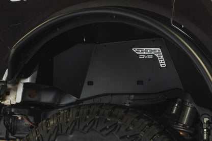 DV8 Offroad DV8 21-25 Ford Bronco Rear Aluminum Inner Fenders - Black