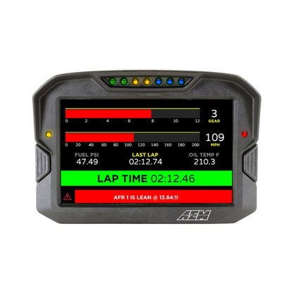 AEM CD-7 Non Logging Race Dash Carbon Fiber Digital Display (CAN Input Only)