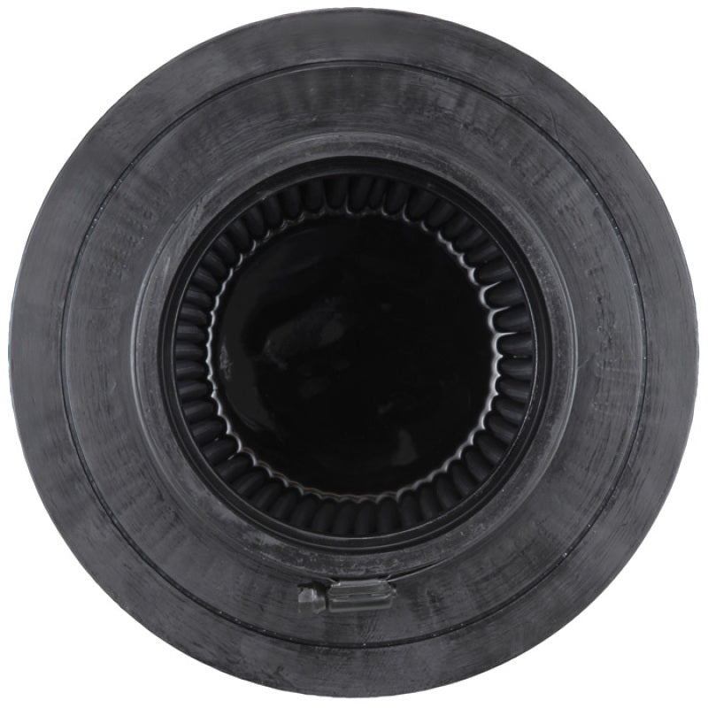 K&N Engineering K&N Universal Rubber Filter-Round Tapered 4.5in Flange ID x 8in Base OD x 6.625in Top OD x 8in H