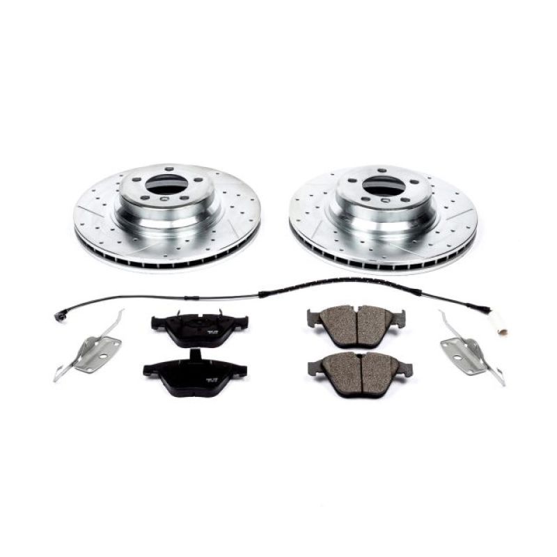 PowerStop Power Stop 02-05 BMW 745i Front Z23 Evolution Sport Brake Kit