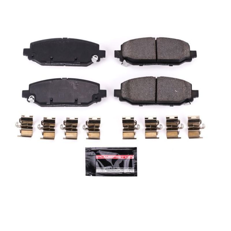 PowerStop Power Stop 18-19 Jeep Wrangler Rear Z23 Evolution Sport Brake Pads w/Hardware