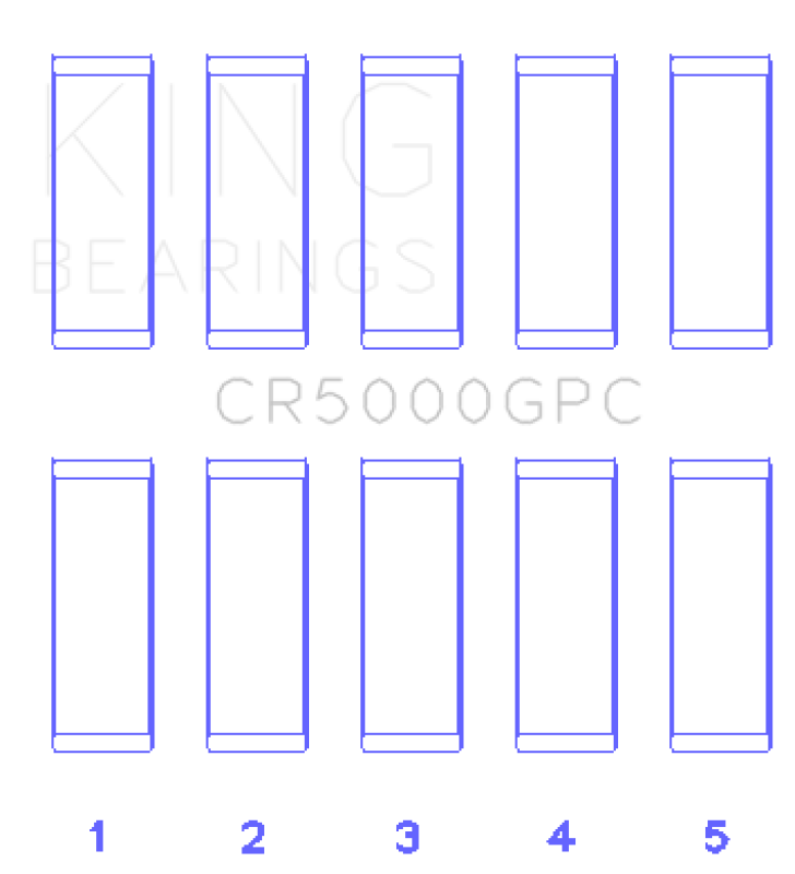 King Engine Bearings Audi CEPA/ CEPB Connecting Rod Bearing Set