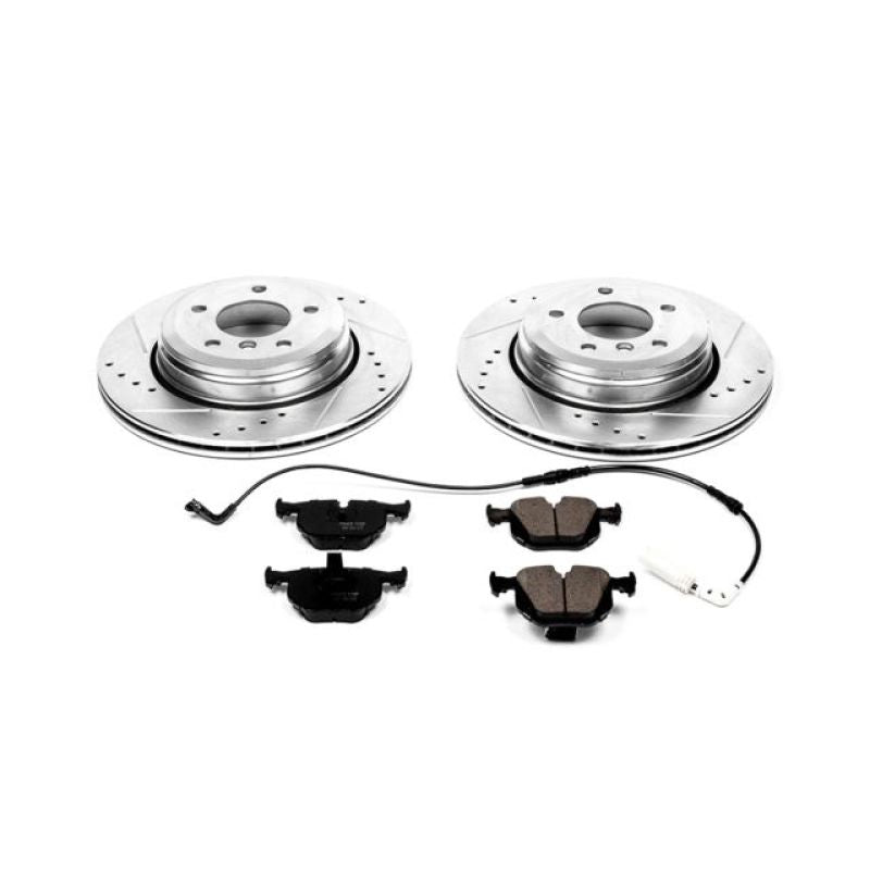 PowerStop Power Stop 04-07 BMW 525i Rear Z23 Evolution Sport Brake Kit