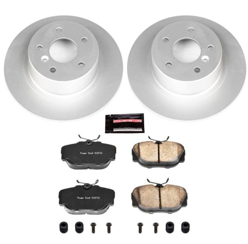 PowerStop Power Stop 99-04 Land Rover Discovery Rear Z23 Evolution Sport Coated Brake Kit