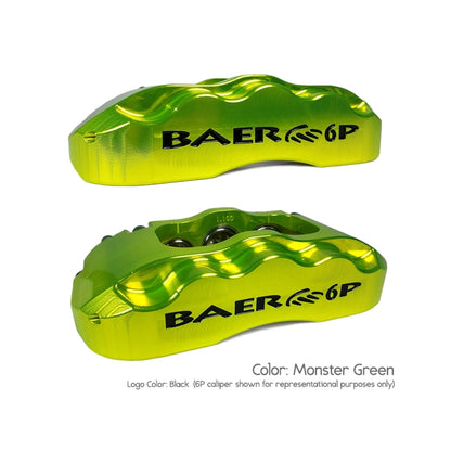 Baer Brakes 84-87 Chevrolet Corvette 13in Pro+ Rear SDZ Brake Kit - Monster Green