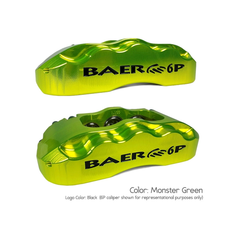 Baer Brakes 78-88 Buick Regal STD Studs 13in Track4 Front SDZ Brake Kit - Monster Green