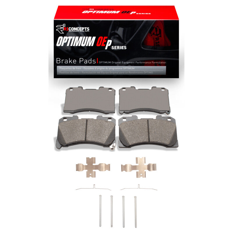 R1 Concepts R1 2022-2025 Toyota GR Yaris (Mexico) Front R1 Optimum OE Pads & Hardware Kit