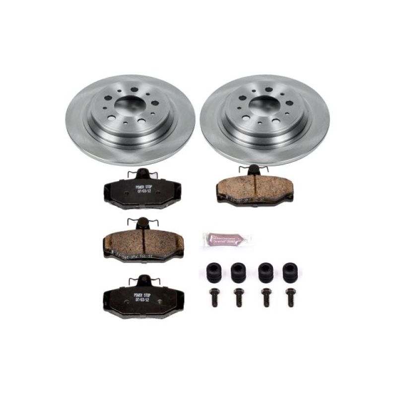 PowerStop Power Stop 99-00 Volvo S70 Rear Autospecialty Brake Kit