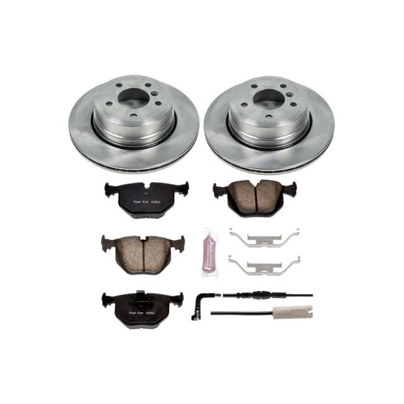 PowerStop Power Stop 06-07 BMW 530xi Rear Autospecialty Brake Kit