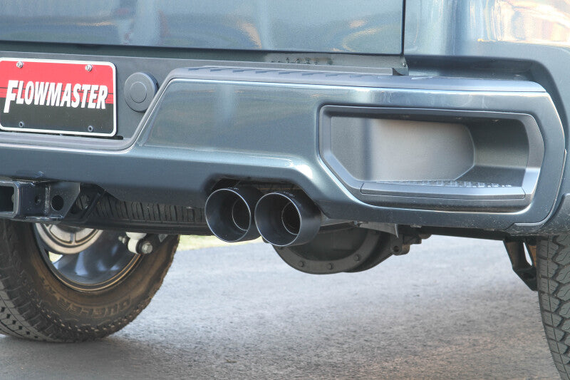 Flowmaster 19-25 GM 1500 5.3L American Thunder Cat-Back Exhaust System - Quad Tips