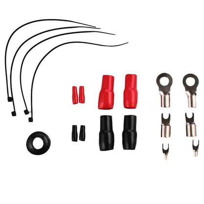 DS18 4-GA Amplifier Install Kit Advance- Red
