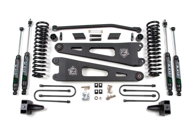 Zone Offroad 08-10 Ford SuperDuty 4in Radius Arm System - Gas