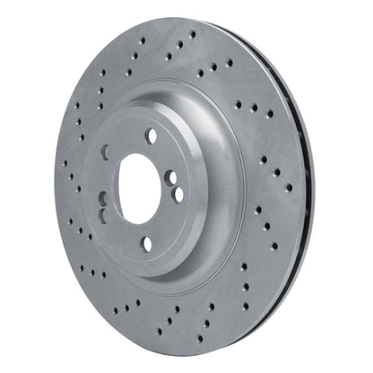 DFC 15-20 BMW M2 Left Rear Drilled Brake Rotor