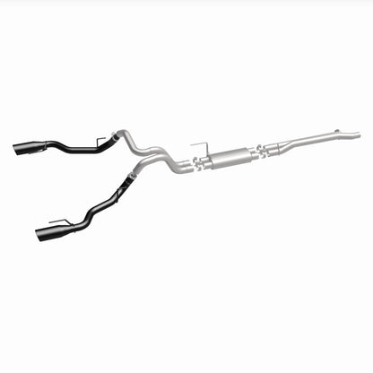 MagnaFlow SYS Cat-Back 2017 Ford F-150 Raptor 3.5L Dual Black Coated 3in Tips