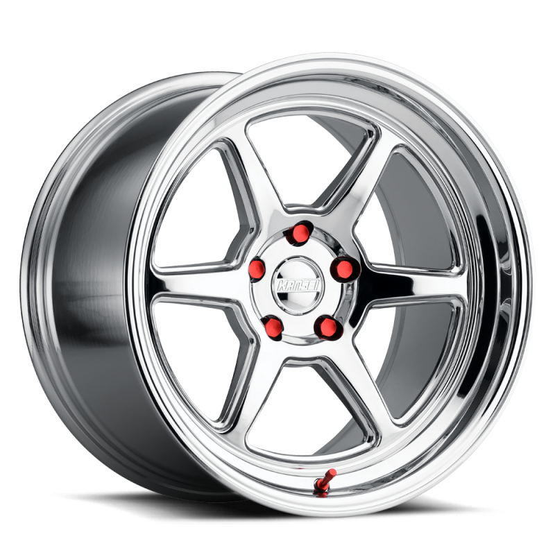 Kansei K14X Roku 18x9.5in / 5x114.3 BP / 38mm Offset / 73.1mm Bore - Chrome Wheel