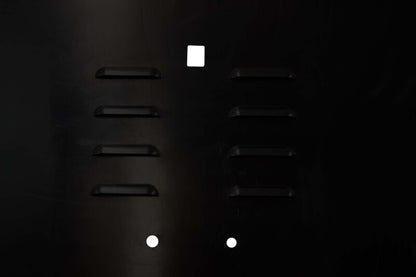 Fishbone Offroad 07-12 Jeep Wrangler JK Hood Louver - Black