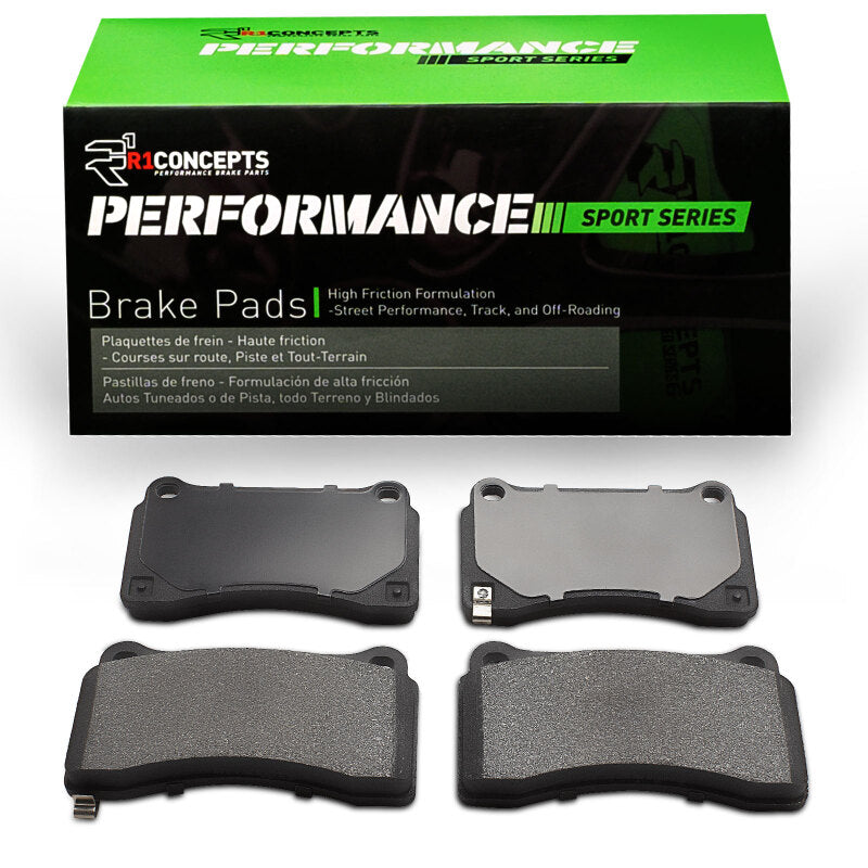 R1 Concepts R1 09-24 Nissan GT-R Rear Performance Sport Brake Pads