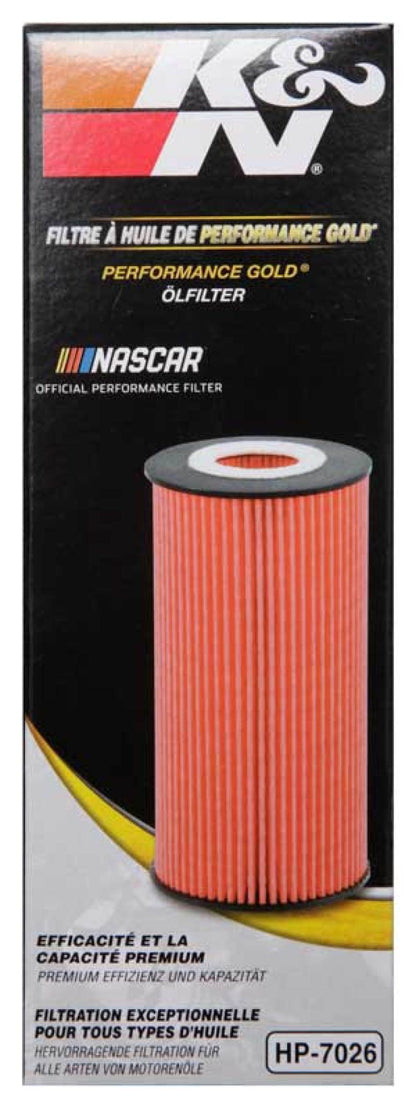 K&N Engineering K&N Performance Oil Filter for 14-17 Dodge Durango 3.6L / 14-17 Jeep Grand Cherokee 3.6L