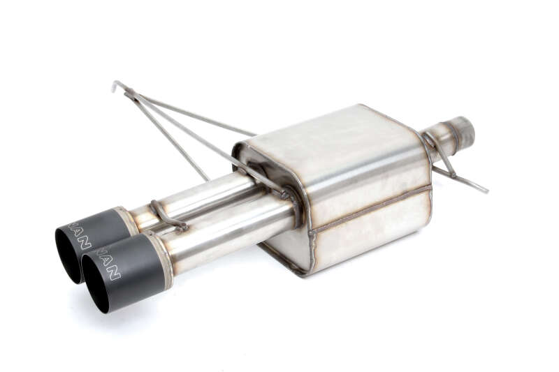 Dinan 14-24 Mini Cooper S (F56) 3-Door Free Flow Axleback Exhaust System - Black Tips