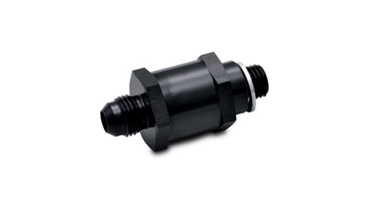 Vibrant Fuel Pump Check Valve -8AN Male Flare to 12mm x 1.5 Metric