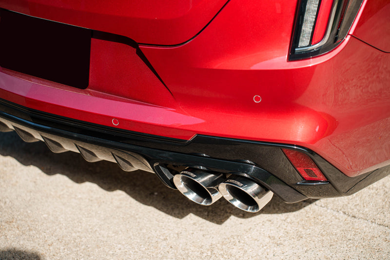 CORSA Performance Corsa 22-25 Cadillac CT4 V Blackwing 3in Active Valve Axle-Back - 4.5in Polished Tip