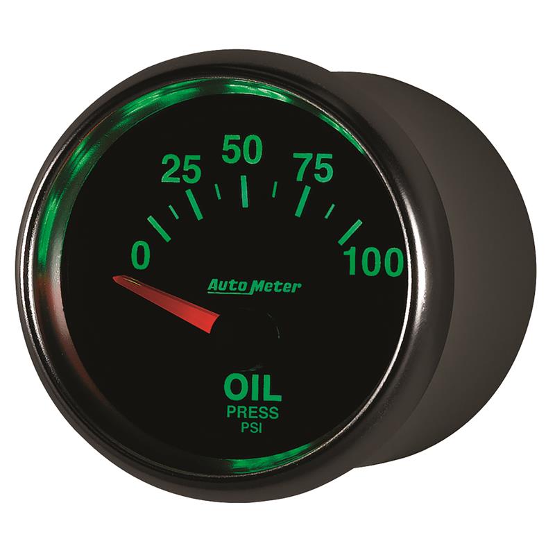 Autometer GS 0-100 PSI Short Sweep Electronic Oil Pressure Gauge