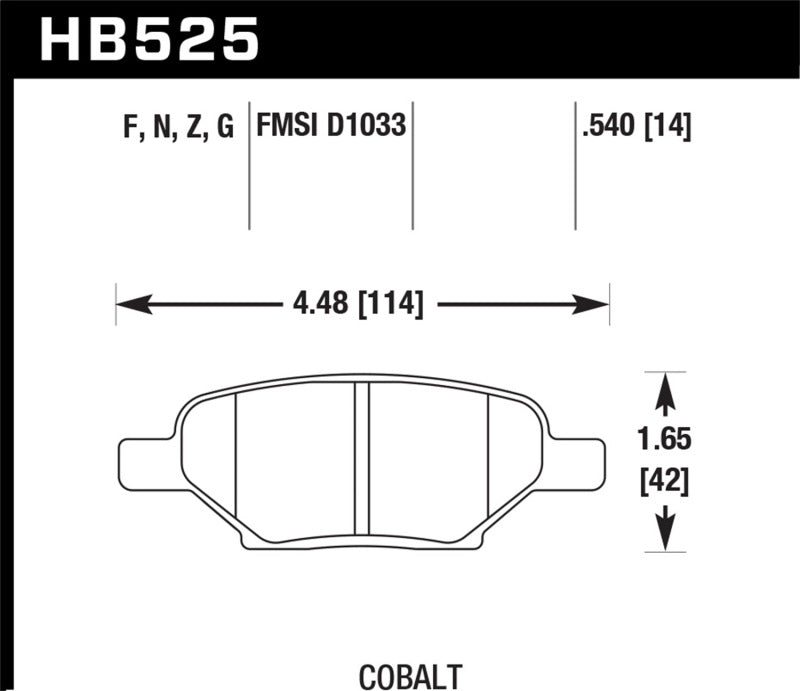 Hawk Performance Hawk HPS Street Brake Pads
