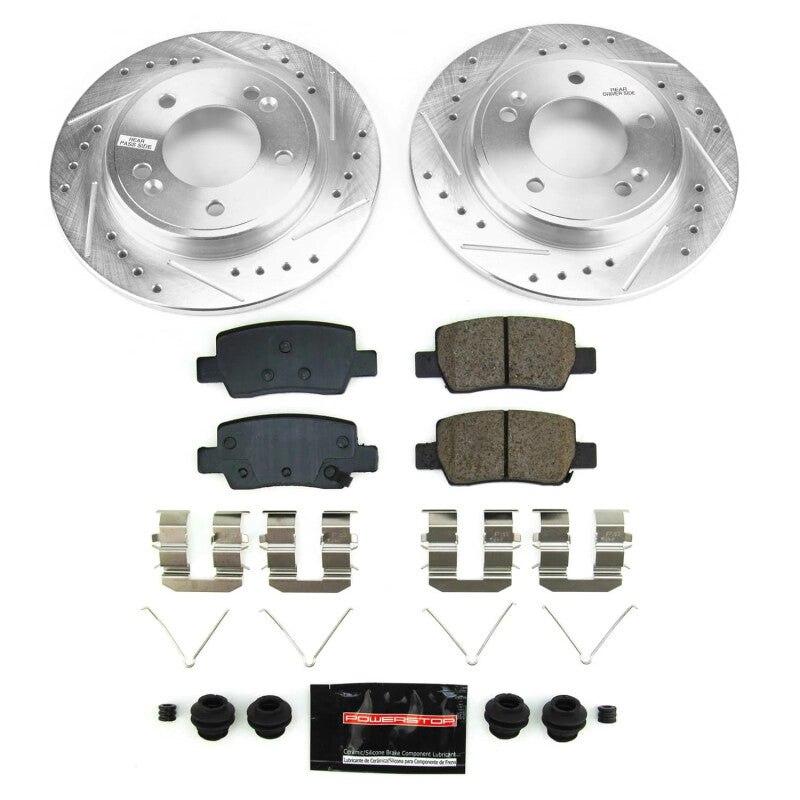PowerStop Power Stop 21-23 Hyundai Elantra Rear Z23 Evolution Brake Kit