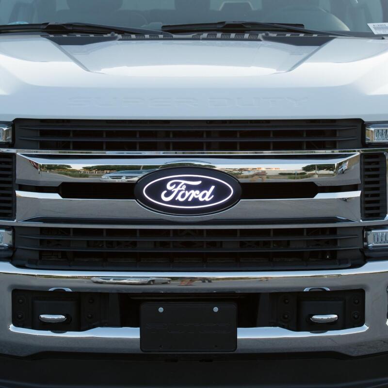 Putco 17-20 Ford SuperDuty Front Luminix Ford LED Emblem - w/o Camera CutOut