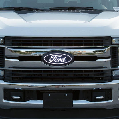 Putco 17-20 Ford SuperDuty Front Luminix Ford LED Emblem - w/o Camera CutOut