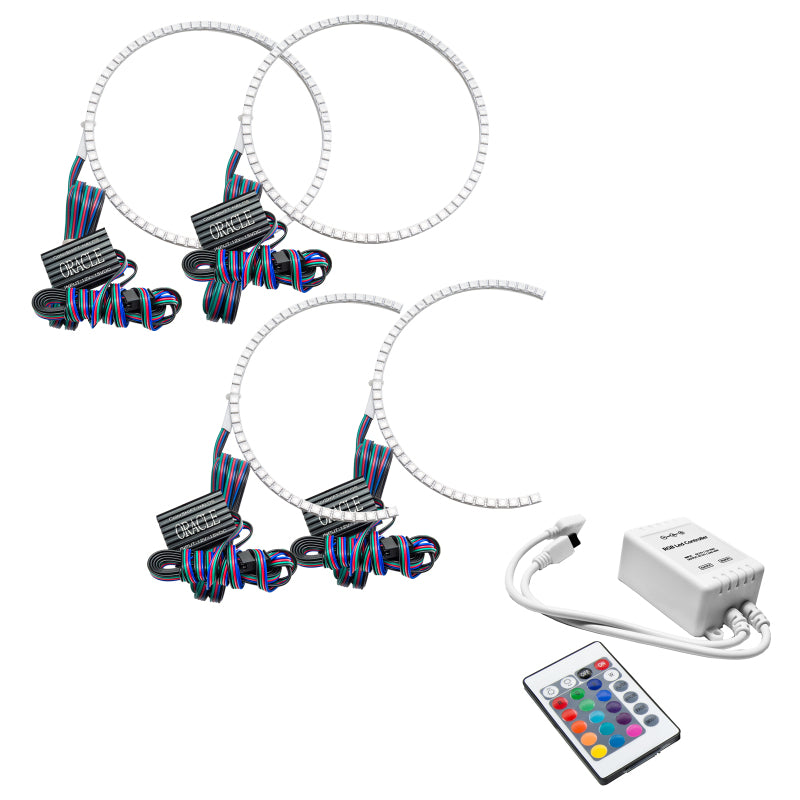 ORACLE Lighting Oracle Dodge Durango 04-06 Halo Kit - ColorSHIFT w/ Simple Controller