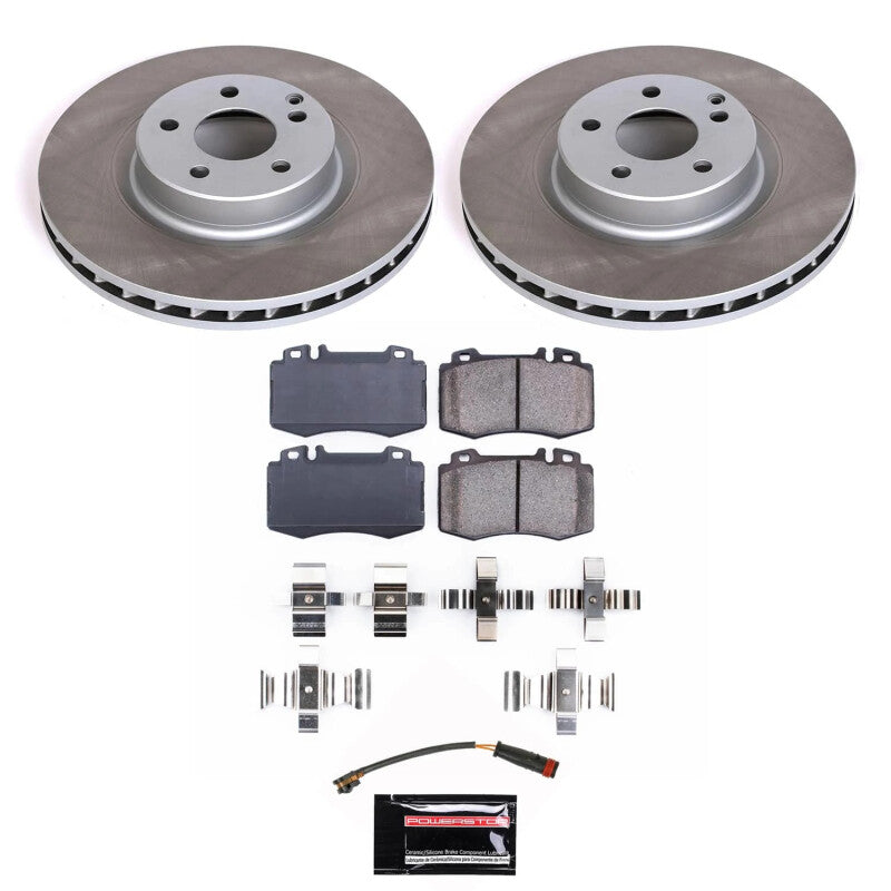 PowerStop Power Stop 07-11 Mercedes-Benz CLS550 Front Semi-Coated Rotor Kit
