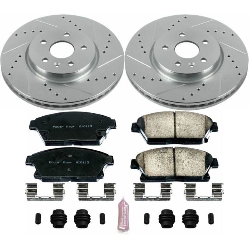 PowerStop Power Stop 15-16 Chevrolet Trax Front Z23 Evolution Sport Brake Kit
