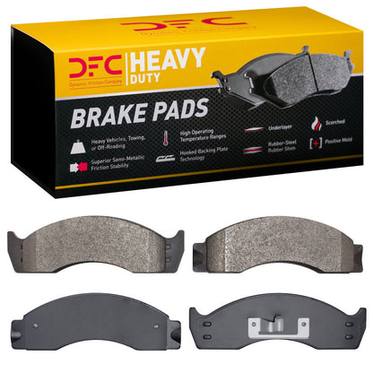 DFC 88-07 Ford F-59 Commercial Stripped Chassis Rear/Front Heavy Duty Pads - Semi Metallic