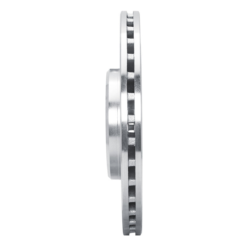 R1 Concepts R1 85-88 Toyota Cressida Front Right Drilled & Slotted Silver Brake Rotor