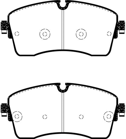 EBC 2018+ Jaguar E-Pace 2.0T Ultimax Front Brake Pads