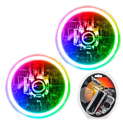 ORACLE Lighting Oracle 97-06 Jeep Wrangler TJ SMD HL - ColorSHIFT