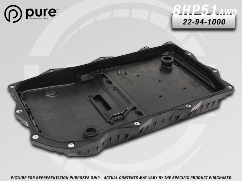 Pure Drivetrain Solutions Pure Drivetrain 8HP51 Transmission Pan - AWD