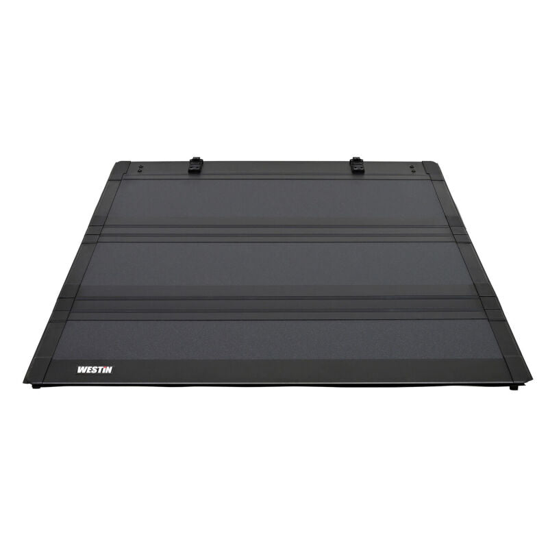 Westin 22-26 Toyota Tundra w/Cargo Mgmt 6ft. 5in. Bed Hard Tri-Fold Tonneau Cover - Black