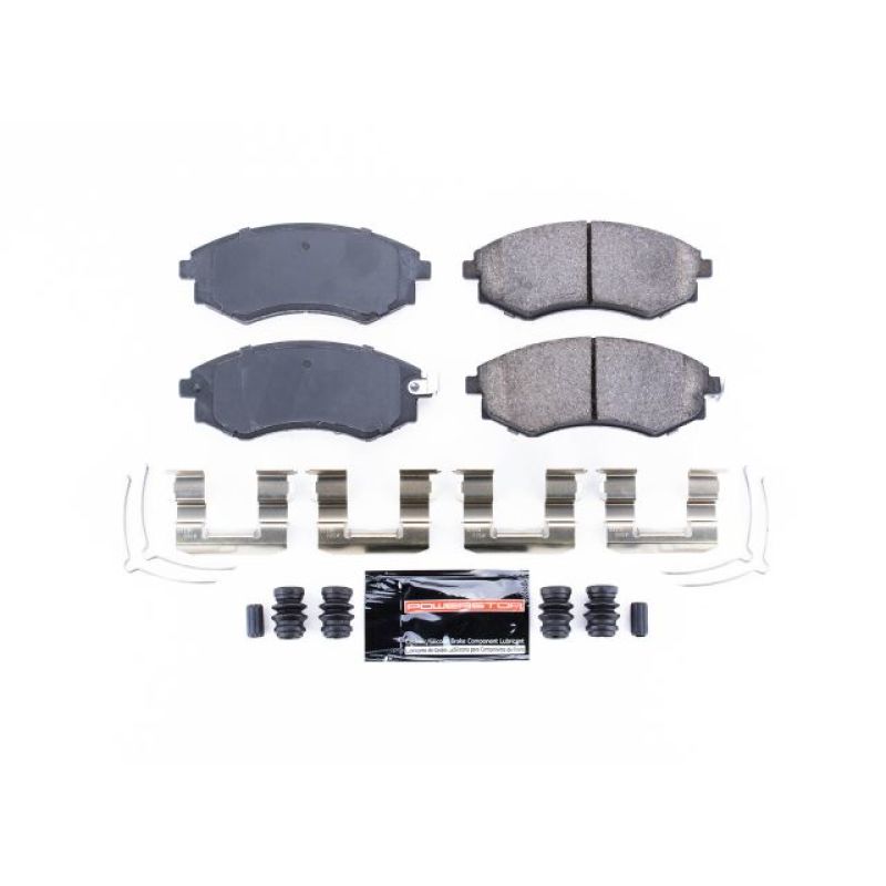 PowerStop Power Stop 92-01 Hyundai Elantra Front Z23 Evolution Sport Brake Pads w/Hardware