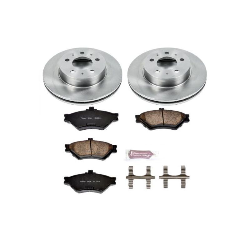 PowerStop Power Stop 95-97 Ford Crown Victoria Front Autospecialty Brake Kit